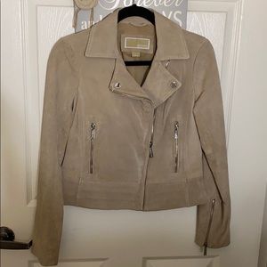 Michael Kors Tan Suede Jacket